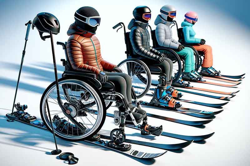 Skiudstyr til handicappede: Tilgængelighed på pisterne