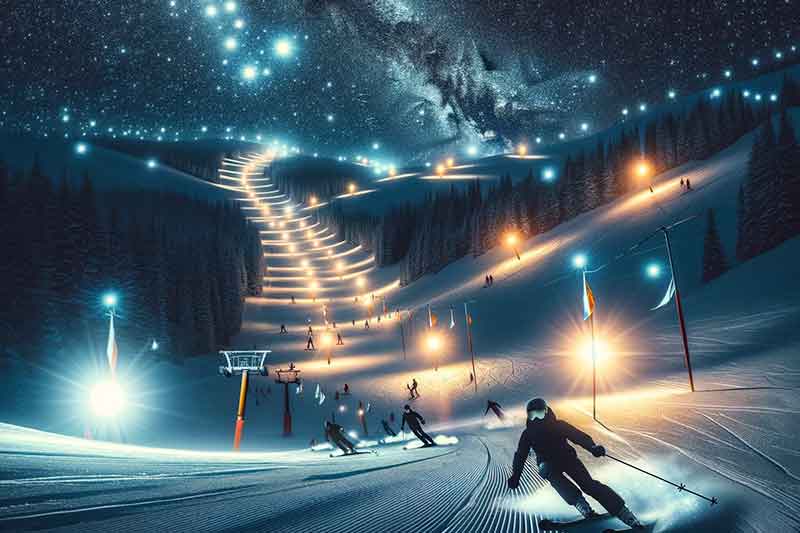 Natteski: Magien ved at stå på ski efter mørkets frembrud